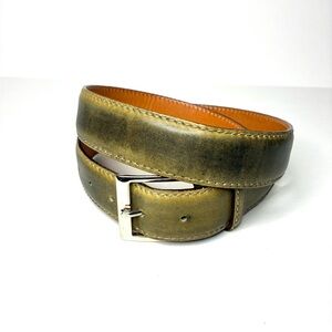 Harris Dal 1913 x Barney’s Green Leather Belt